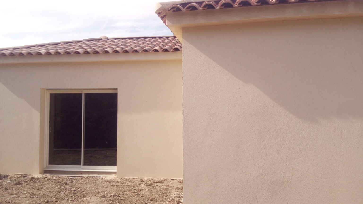 Villa provençale sur un chantier des Maisons Vertes Provençales