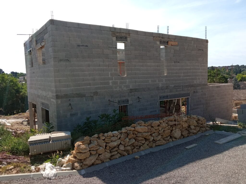 Travaux de maçonnerie à Aix-en-Provence — chantier de rénovation