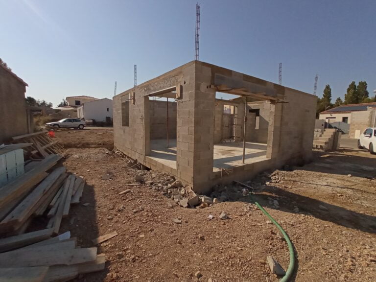 Entreprise de maçonnerie à Salon-de-Provence sur chantier