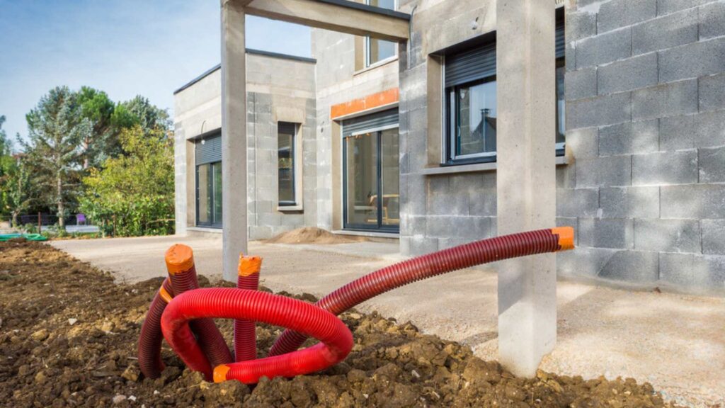 Maison neuve à Fos-sur-Mer — chantier Les Maisons Vertes Provençales