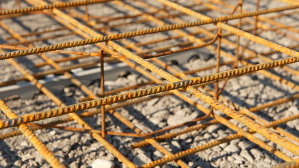 Armature béton armé — réalisation Les Maisons Vertes Provençales