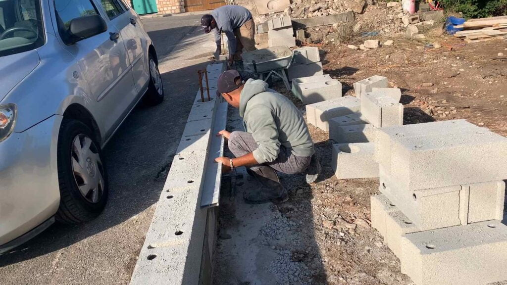 construction mur de clôture Marseille 13009