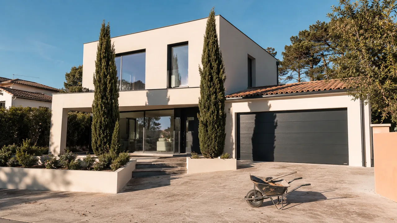 Villa Le Cyprès — modèle R+1 contemporain 130 m²
