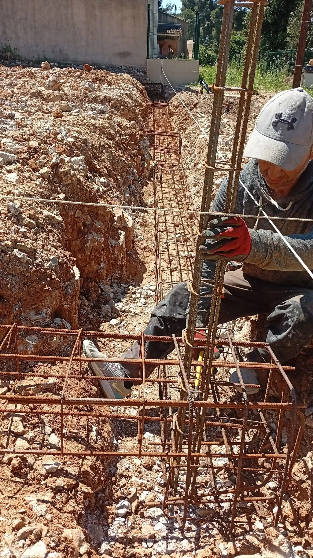 Construction d'une maison de plain-pied sur notre chantier des Pennes-Mirabeau