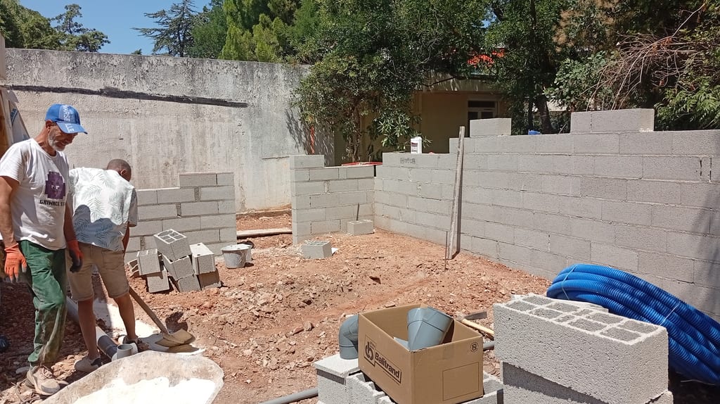 Chantier en cours · Marseille 13008 · Été 2026