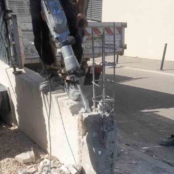 Détail du chantier Luynes — pose et finitions